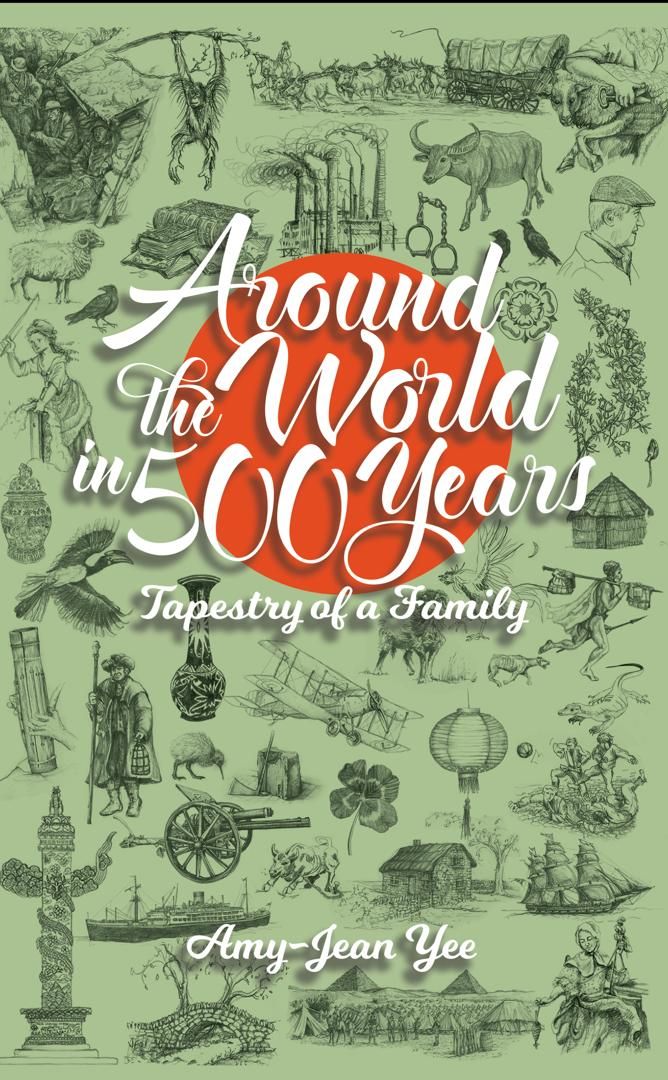 event poster for Around the World in 500 Years: Tapestry of a Family