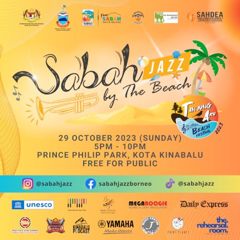 activity poster for Sabah Jazz by The Beach