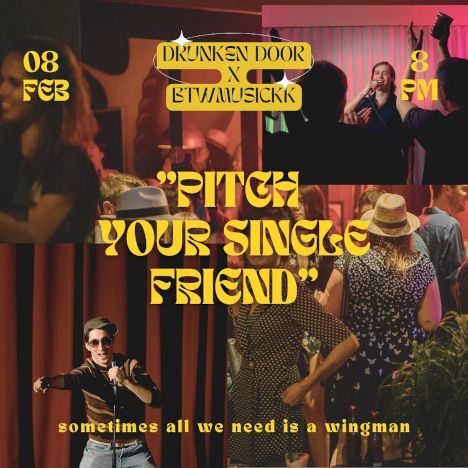 activity poster for Pitch Your Single Friend