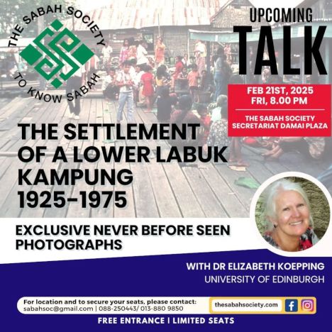 activity poster for The Settlement Of A Lower Labuk Kampung (1925-1975)