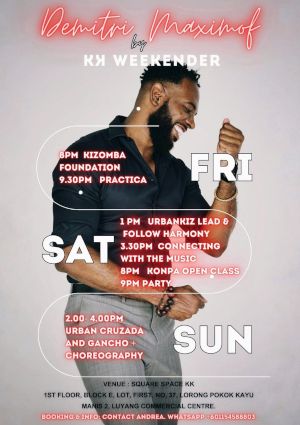 poster for Afro-Latin Dance Masterclasses