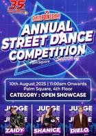 poster for Street Dance Competition 2025
