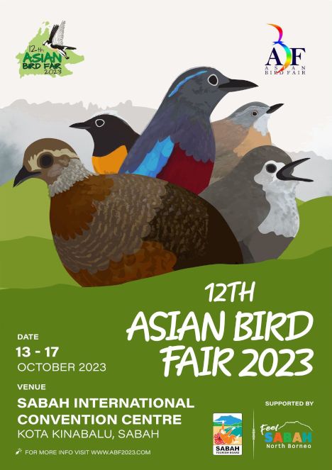Poster for 12th Asian Bird Fair