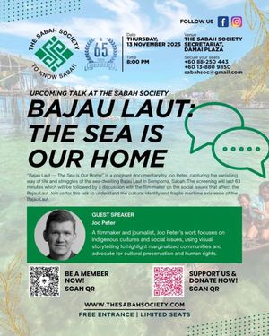 Poster for Bajau Laut, The Sea is Our Home