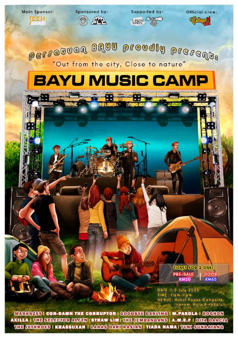 Poster for Bayu Music Camp