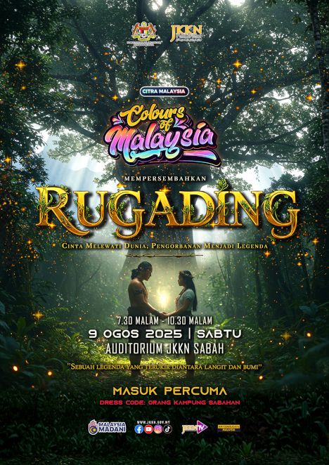Poster for Colours of Malaysia 2025 - Rugading