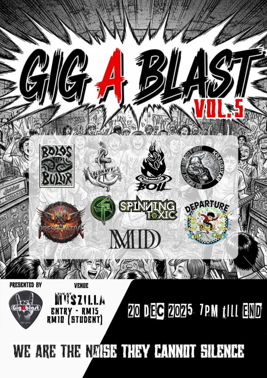 poster for Gig A Blast Vol. 5