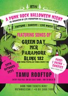 poster for A Punk Rock Halloween Night