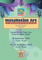 poster for Installation Art by the Bay KK 2025