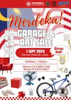 poster for Garage and Art Sale
