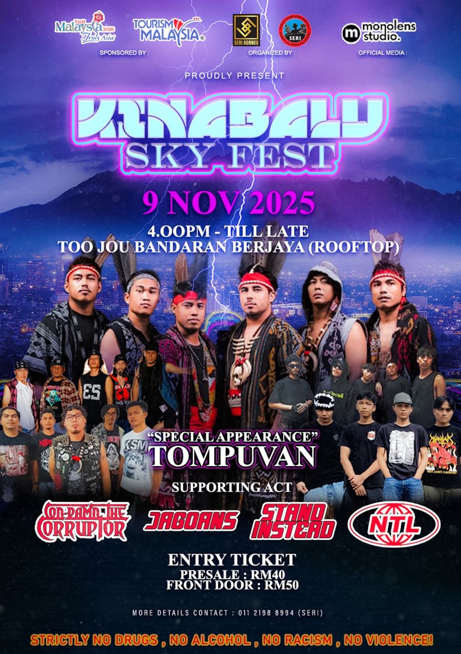 poster for Kinabalu Sky Festival 2025