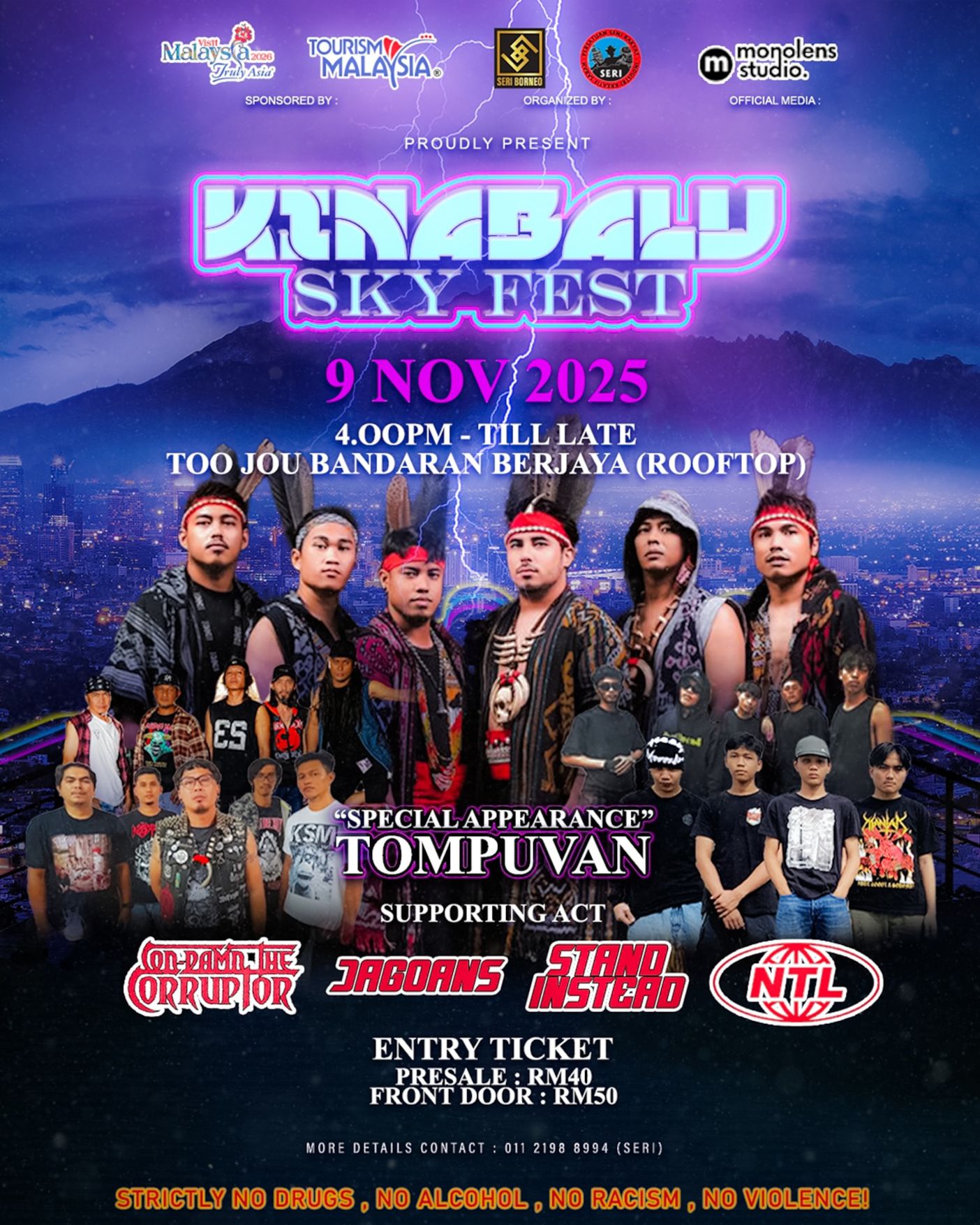 Poster for Kinabalu Sky Festival 2025