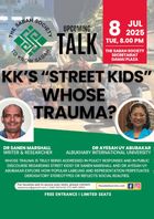 poster for KK's Street Kids: Whose Trauma Are We Really Talking About?