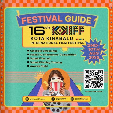 Poster for Schedule for the 16th Kota Kinabalu International Film Festival