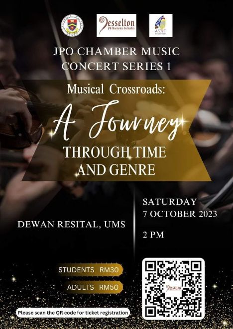 Poster for Musical Crossroads: A Journey Through Time and Genre
