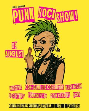 Poster for Punk Rock Show