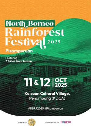 poster for North Borneo Rainforest Festival 2025