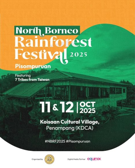 Poster for North Borneo Rainforest Festival 2025