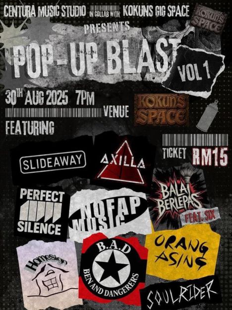 Poster for Pop-Up Blast Vol. 1