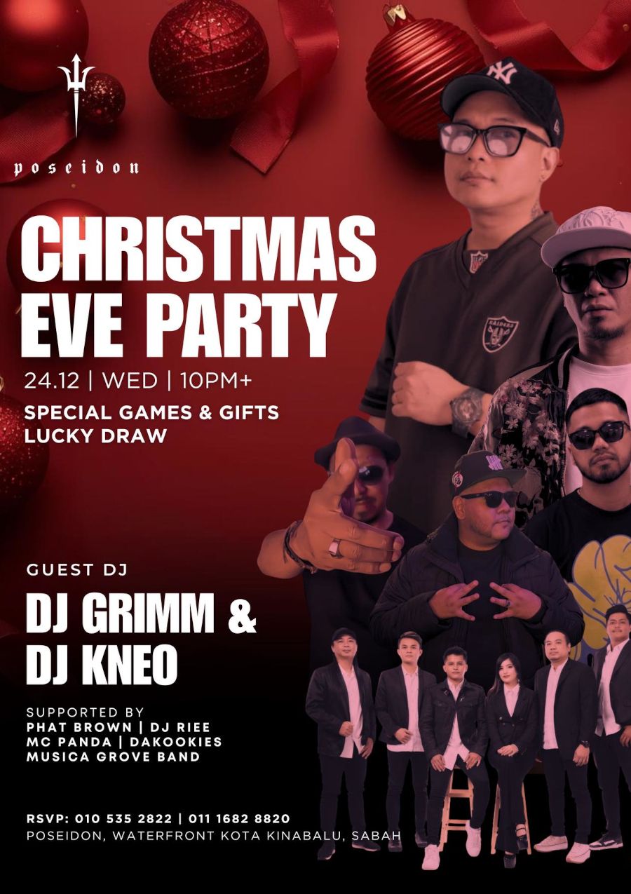 poster for Malam Krismas di Poseidon Club
