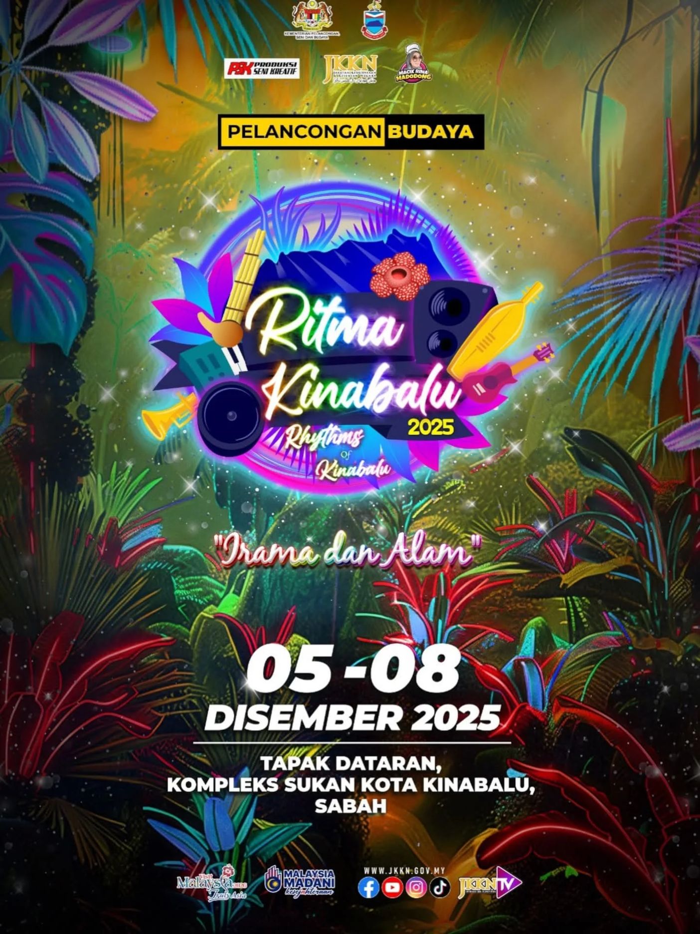 Poster for Rhythms Of Kinabalu 2025