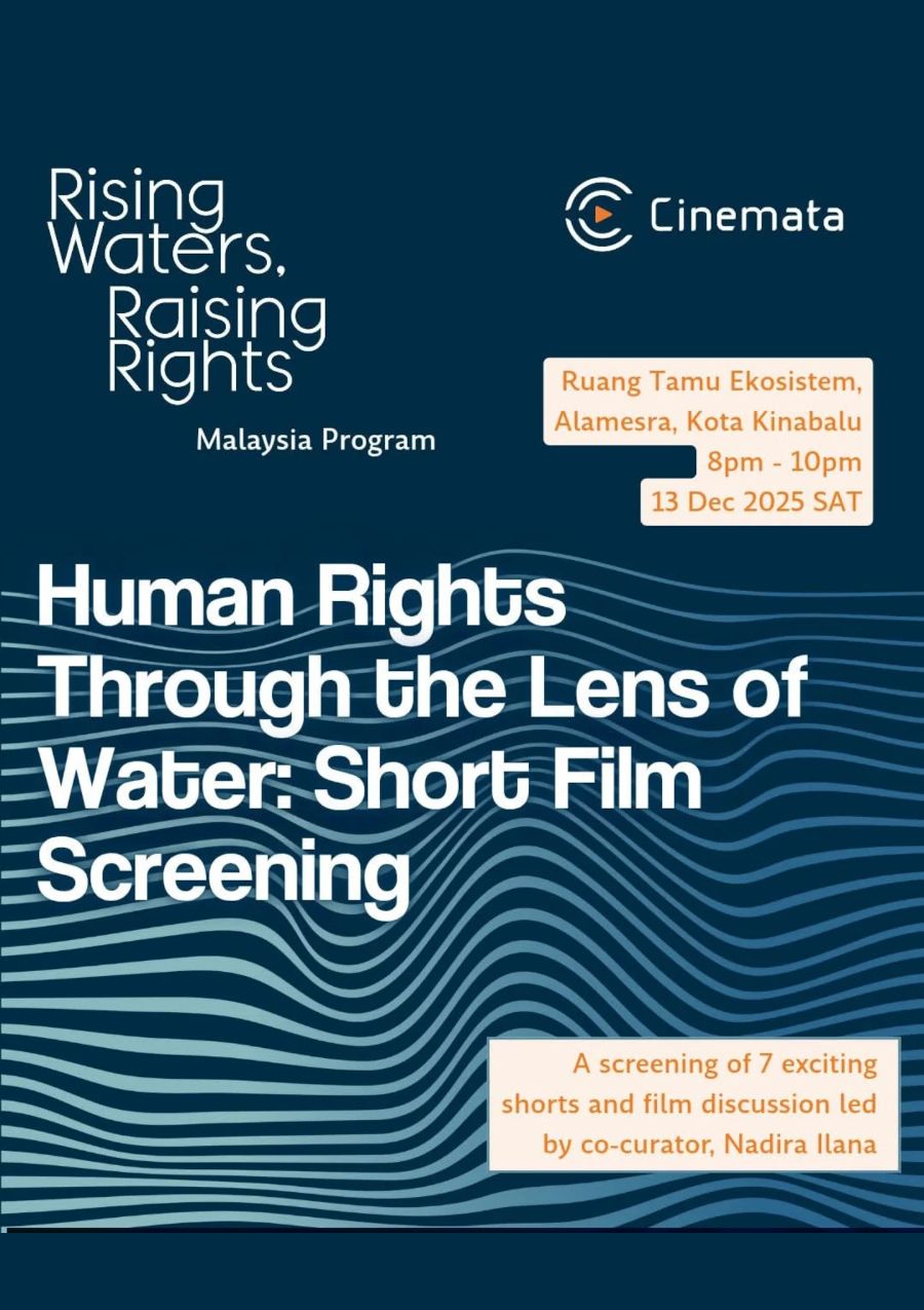 poster for Les droits humains à travers le prisme de l'eau : projection de courts métrages