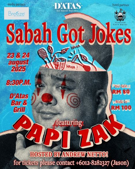 Poster for Sabah Got Jokes