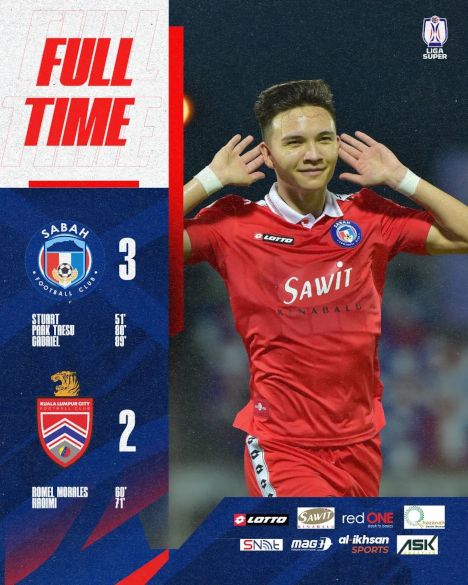 Poster for Sabah vs Kuala Lumpur City