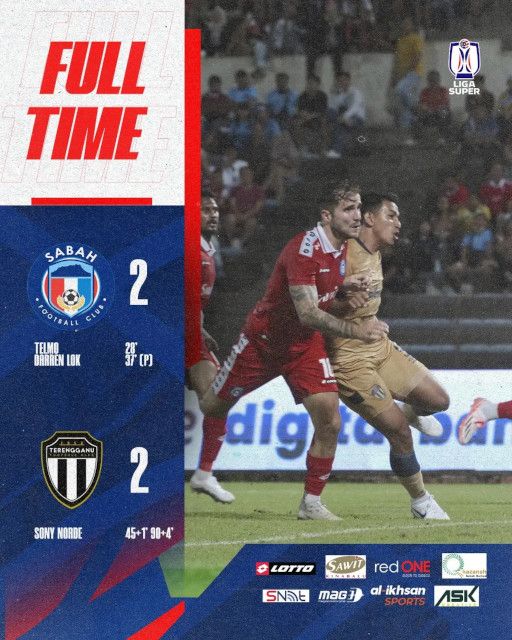 Poster for Sabah vs Terengganu