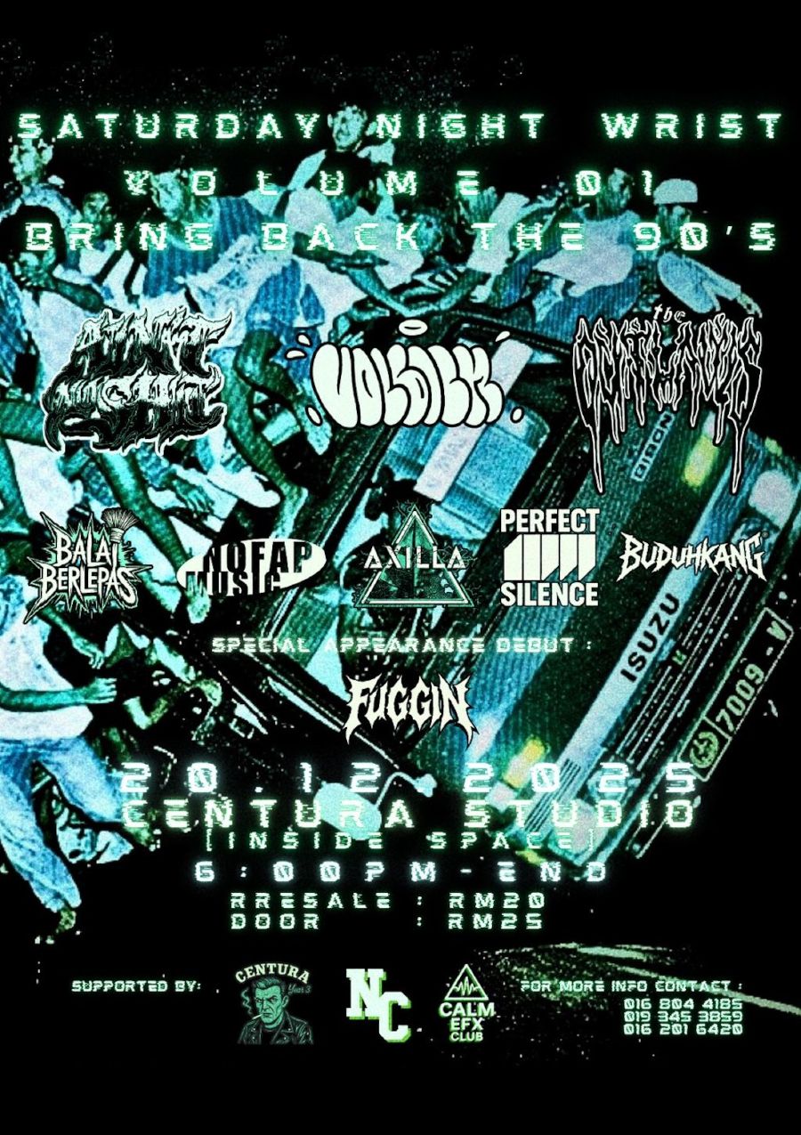 poster for Saturday Night Wrist: Bring Back the 90’s