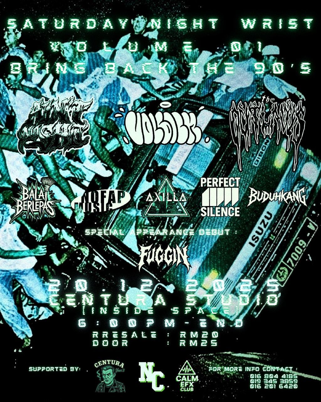 Poster for Saturday Night Wrist: Bring Back the 90's