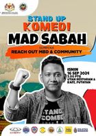poster for Mad Sabah Stand-Up Comedy