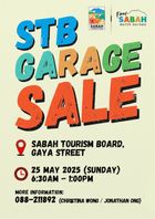 poster for STB Garage Sale