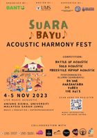 poster for Suara Bayu: Acoustic Harmony Fest 2023