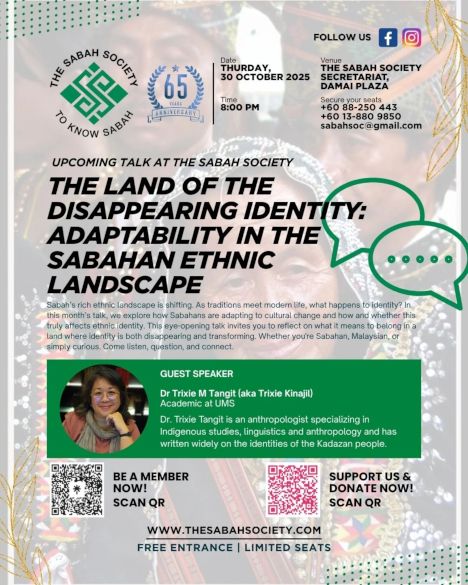 Poster for Adapting Identity in Sabah
