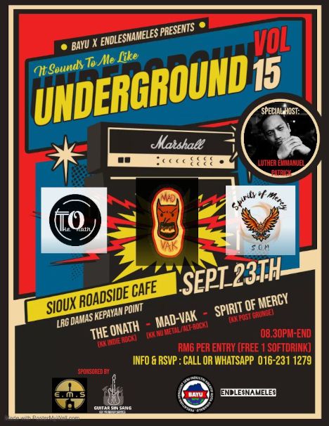 Poster for Underground Vol. 15