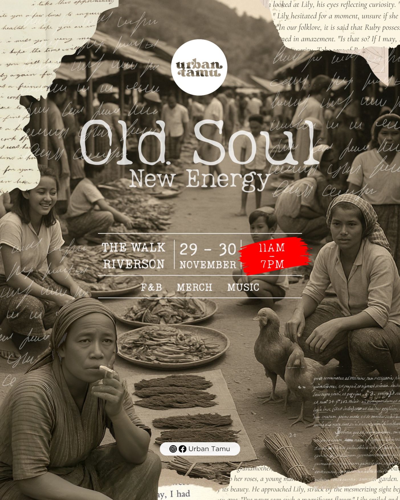 Poster for Urban Tamu, racines anciennes, nouvelle énergie