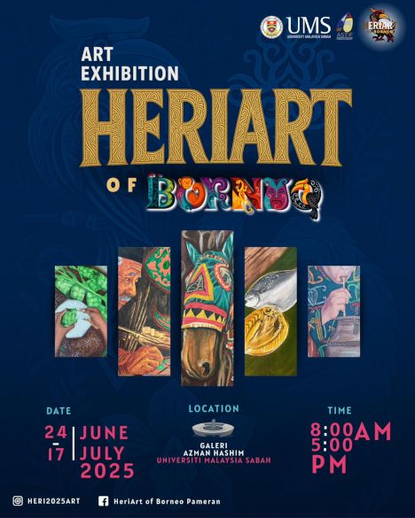 Poster for HeriArt of Borneo
