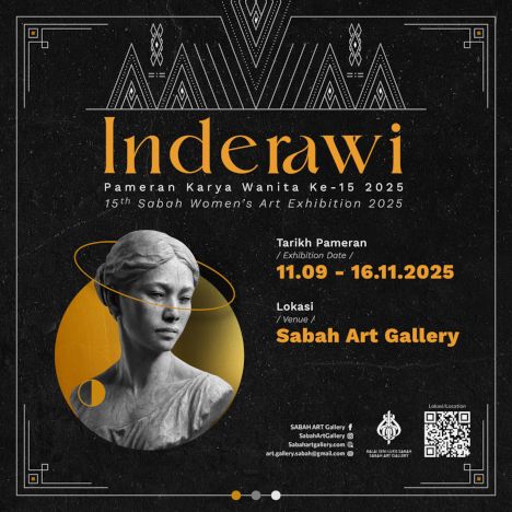 Poster for Inderawi: Pameran Karya Wanita Sabah Ke-15 2025