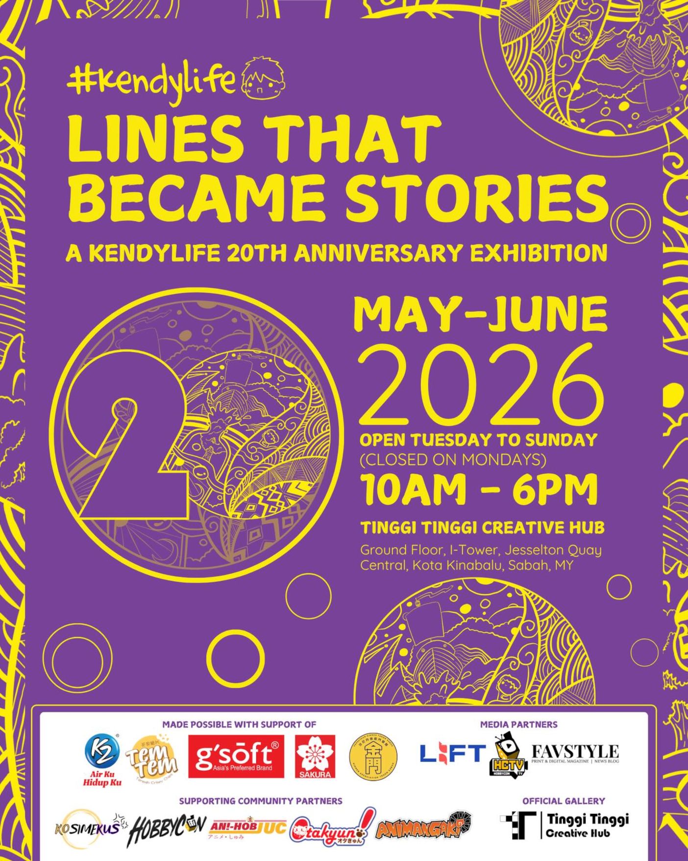 Poster for Garis yang Menjadi Cerita