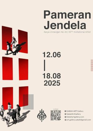 poster for Jendela Exhibition