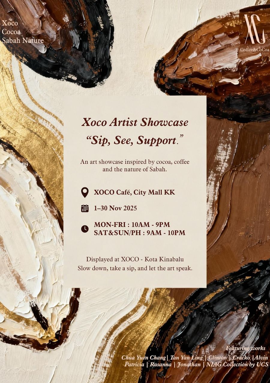 poster for Expo sur le cacao, le café et Sabah au Xoco Café