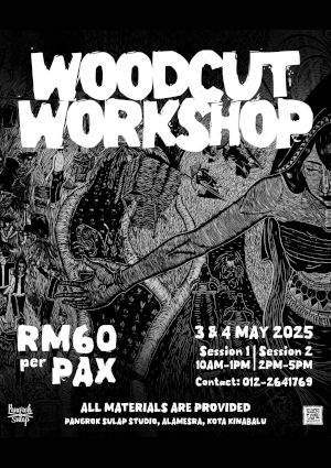 poster for Woodcut Printmaking Workshop