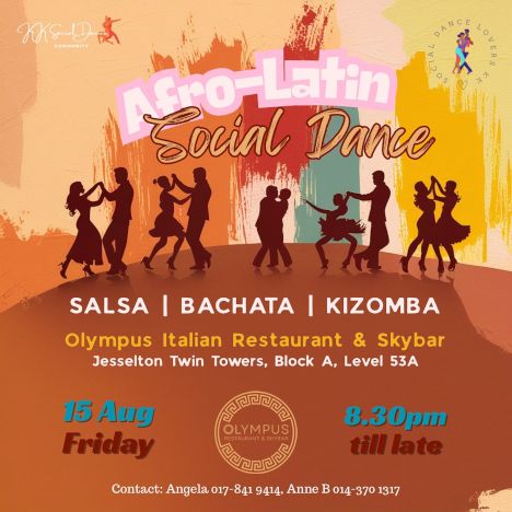 Poster for Afro Latin Night at Level 54