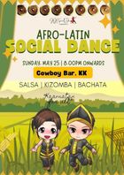 poster for Afro-Latin Social Dance