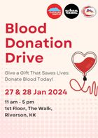 poster for Blood Donation Drive