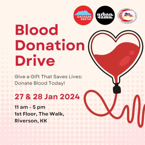 Poster for Blood Donation Drive