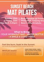 poster for Sunset Beach Mat Pilates