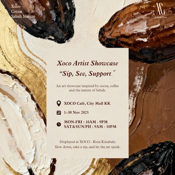Exhibition on Cocoa, Coffee and Sabah at Xoco Café