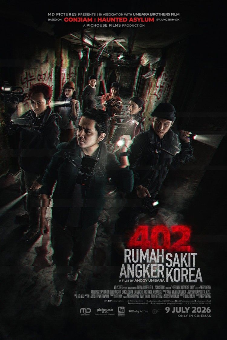 movie poster for 402 Rumah Sakit Angker Korea